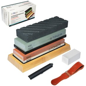 KNIFE SHARPENER STONES 11 pcs. SILVER