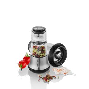 Pepper mill with salt shaker X-PLOSION� Silver
