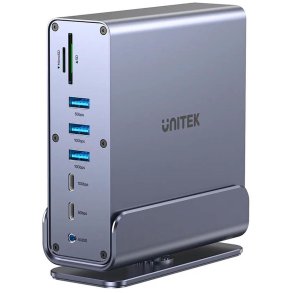 Universal Docking Station DisplayLink 4K x3