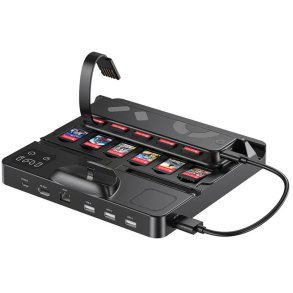 Charging station for Switch w/ switch & card rdr