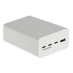White powerbank Greencell 30000mAh, 22.5W, 4 ports