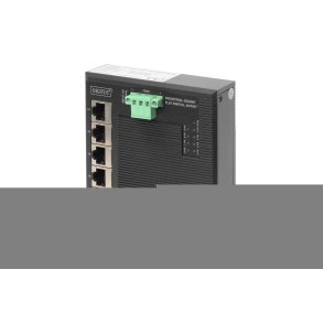Ethernet Switch, 8-port, DIN, ext. temp. range