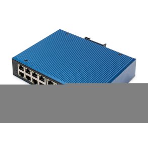 Industrial switch 16x 1000Base-TX + 2x uplink...