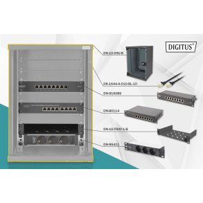 DIGITUS Netzwerk-Set 254 mm (10