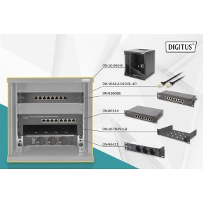 DIGITUS Netzwerk-Set 254 mm (10