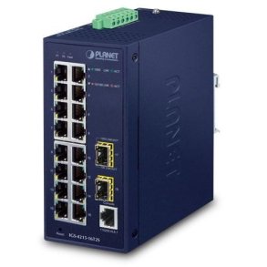 Planet IP30 Industrial Switch 16-Port
