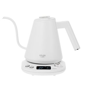 Adler | Kettle | AD 1349w | Electric | 1100 W | 1 L | Stainless Steel | 360� rotational base | White