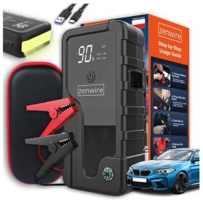 Booster Jump Starter 6400 mAh Powerbank Samochodowy Zenwire CY16