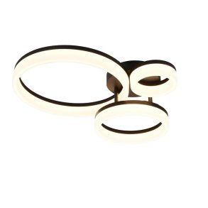 CEILING LIGHT LED TRIO SCOPE 4000LM BLAC