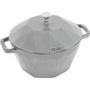 STAUB SPECIAL COCOTTE Garnek eliwny diament 2.8 ltr, szary