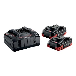 METABO AKUMULATOR 18V  4,0Ah LIHD XTREME 2szt. + ADOWARKA ASC 290