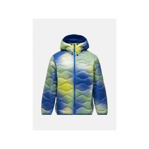 Kurtka puchowa m�ska PEAK PERFORMANCE M Helium Aop Down Hood Jacket kolor multikolor - L