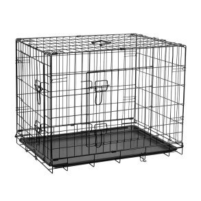 Metalowa klatka dla psa, kojec, rozmiar XL 91x60x67 cm , REBEL ANIMALS