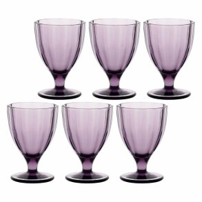 Set of 6 Amami glasses - Amethyst, 300 ml