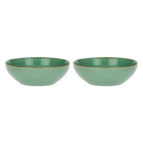 Set of 2 Concerto Verde Acqua Salad Bowls - Mint, 26 cm