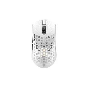 Arbiter Studio x TENKO AKITSU MEDIUM Wireless Gaming-Maus, 40 g, PixArt 3950, 8K Polling - wei�