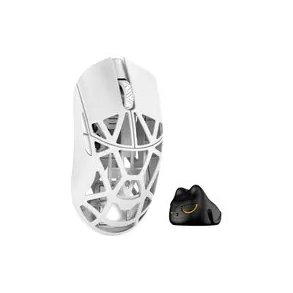 WLMOUSE Beast X Mini Pro Solid Sides Gaming Maus, Omron Optical Switches - wei�