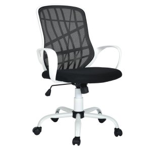 OFFICE CHAIR. 320MM WHITE BASE. PU BASE