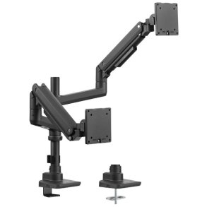 Desk mount for monitor, gas spring