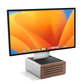 Twelve South HiRise Pro - aluminiowa podstawka do iMac i Apple Studio Display ze schowkiem (silver)