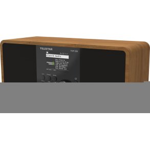 Wooden multifunction radio station TELESTAR TOP 25