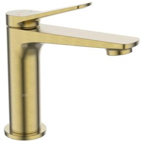 WASHBASIN MIXER NESTOS BRUSHED GOLD