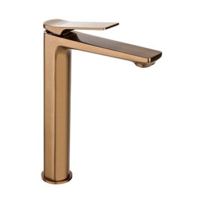MIXER WASHBASIN HIGH NERI COPPER