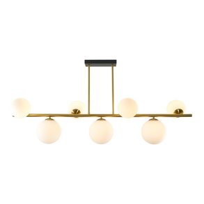 Pendant light rail H52CM 7XG9 gold