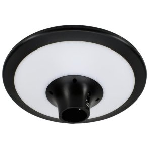 SOLARNA OPRAWA PARKOWA LED SOLUM 20W 2200LM 3000-4000K IP65 CZARNA