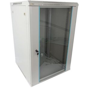 Szafa RACK Pulsar 18U / 19” wisząca do złożenia 600x600 szara