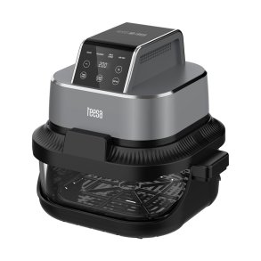 Frytkownica beztuszczowa TEESA GLASS AIR FRYER 4L, 1,5 L, 1500W