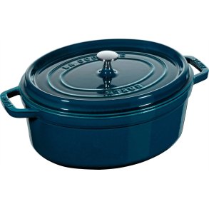 STAUB LA COCOTTE Garnek eliwny owalny 6.7 ltr, La Mer
