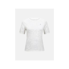 Koszulka damska PEAK PERFORMANCE W Discover T-Shirt kolor biaĹ‚y - S