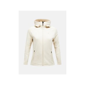 Bluza PEAK PERFORMANCE W Rider Essentials Zip Hood piaskowy - M