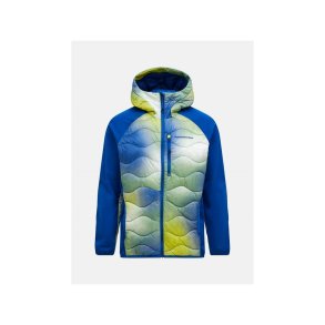 Kurtka puchowa m�ska PEAK PERFORMANCE M Helium Aop Down Hybrid Hood kolor multikolor - M