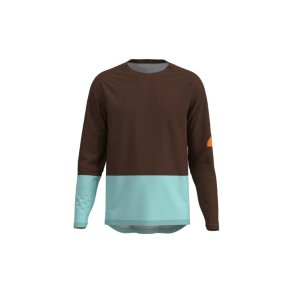 Koszulka rowerowa POC M's Motion Air L/S Jersey brązowa - M