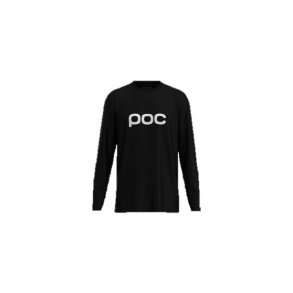 Koszulka POC L/S Tee czarna - M