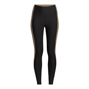 Legginsy treningowe damskie CASALL Shaped Block High Waist Tights kolor czarny - M