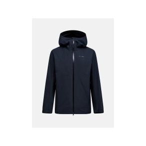 Kurtka męska PEAK PERFORMANCE M Treeline Hipe 2.5L Shell Jacket kolor czarny - M
