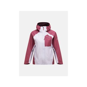 Kurtka damska PEAK PERFORMANCE W Trail Hipe 3L Shell Jacket kolor szary - XS