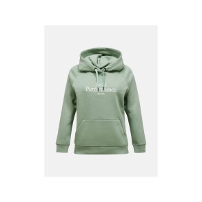 Bluza damska PEAK PERFORMANCE W Original Hood kolor zielony - S
