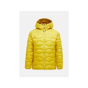 Kurtka puchowa męska PEAK PERFORMANCE M Helium Down Hood Jacket kolor ż�łty - XL