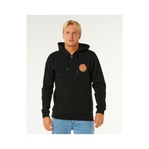 Bluza m�ska RIP CURL Wettie Passage Icon Zip Thru czarna - M