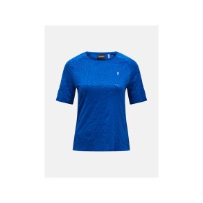 Koszulka damska PEAK PERFORMANCE W Discover T-Shirt kolor niebieski - S