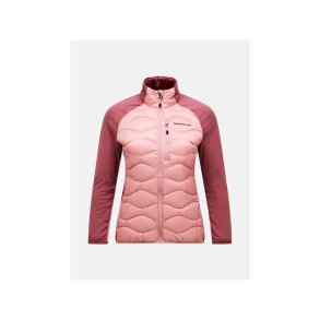 Kurtka damska puchowa PEAK PERFORMANCE W Helium Hybrid Down Jacket kolor rĂłĹĽowy - S