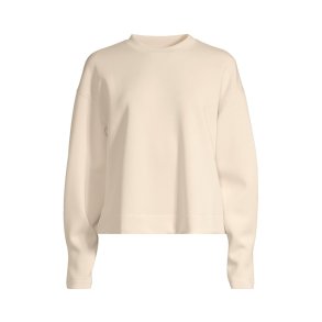 Bluza damska CASALL Peachy Crew Neck kolor beĹĽowy - S