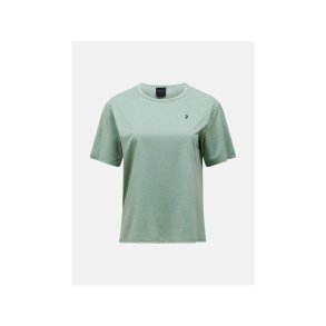 Koszulka damska PEAK PERFORMANCE W Trail Shortsleeve kolor zielony - S