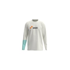 Koszulka POC L/S Tee biaĹ‚a - L