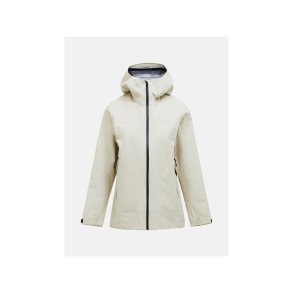 Kurtka damska PEAK PERFORMANCE W Treeline Gore-Tex 3L Shell Jacket kolor beĹĽowy - L