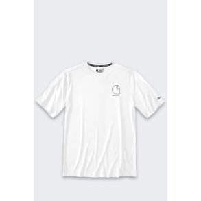 Koszulka Sun Defender Lightweight Logo SS White